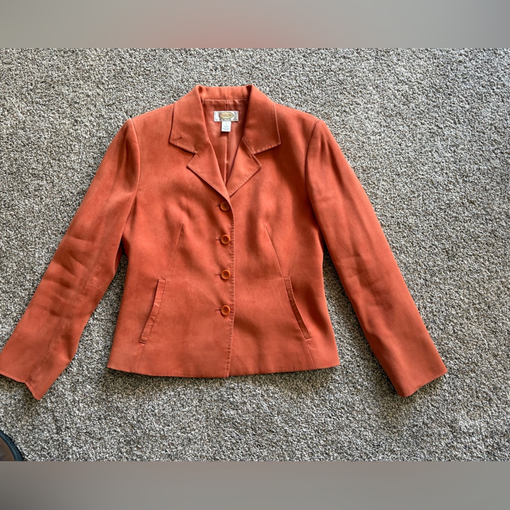 Talbots Burnt Orange Jacket